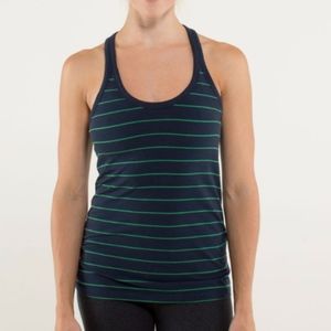 Lululemon Modern Racerback Inkwell Stripe